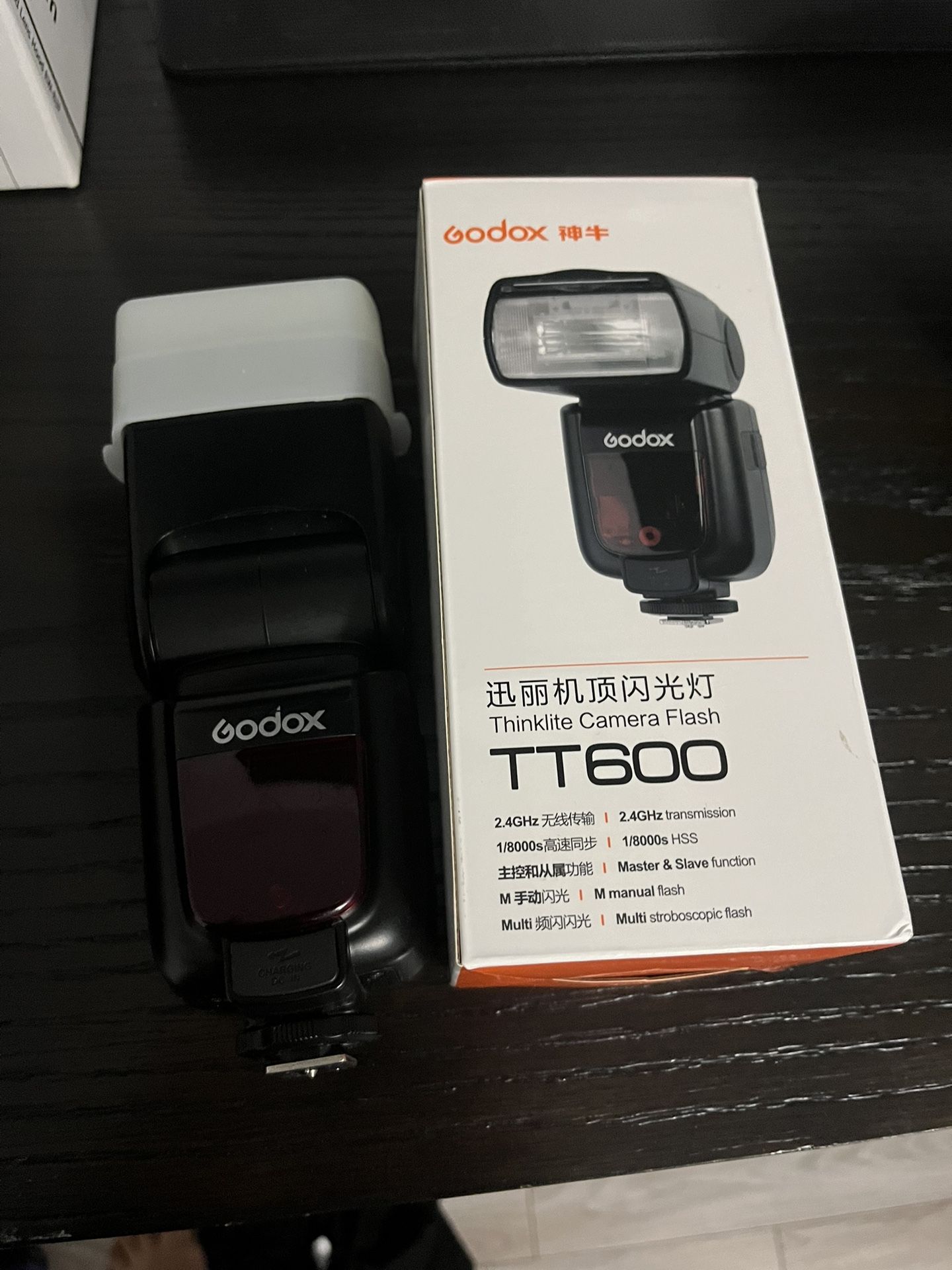 Camera External flash - Godox TT600 Brand New 