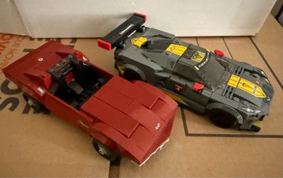 LEGO Speed Champions Chevrolet Corvette Incomplete No Minifigures 76903 See Pics