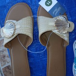 New Womens Size 11 Summer Sandals