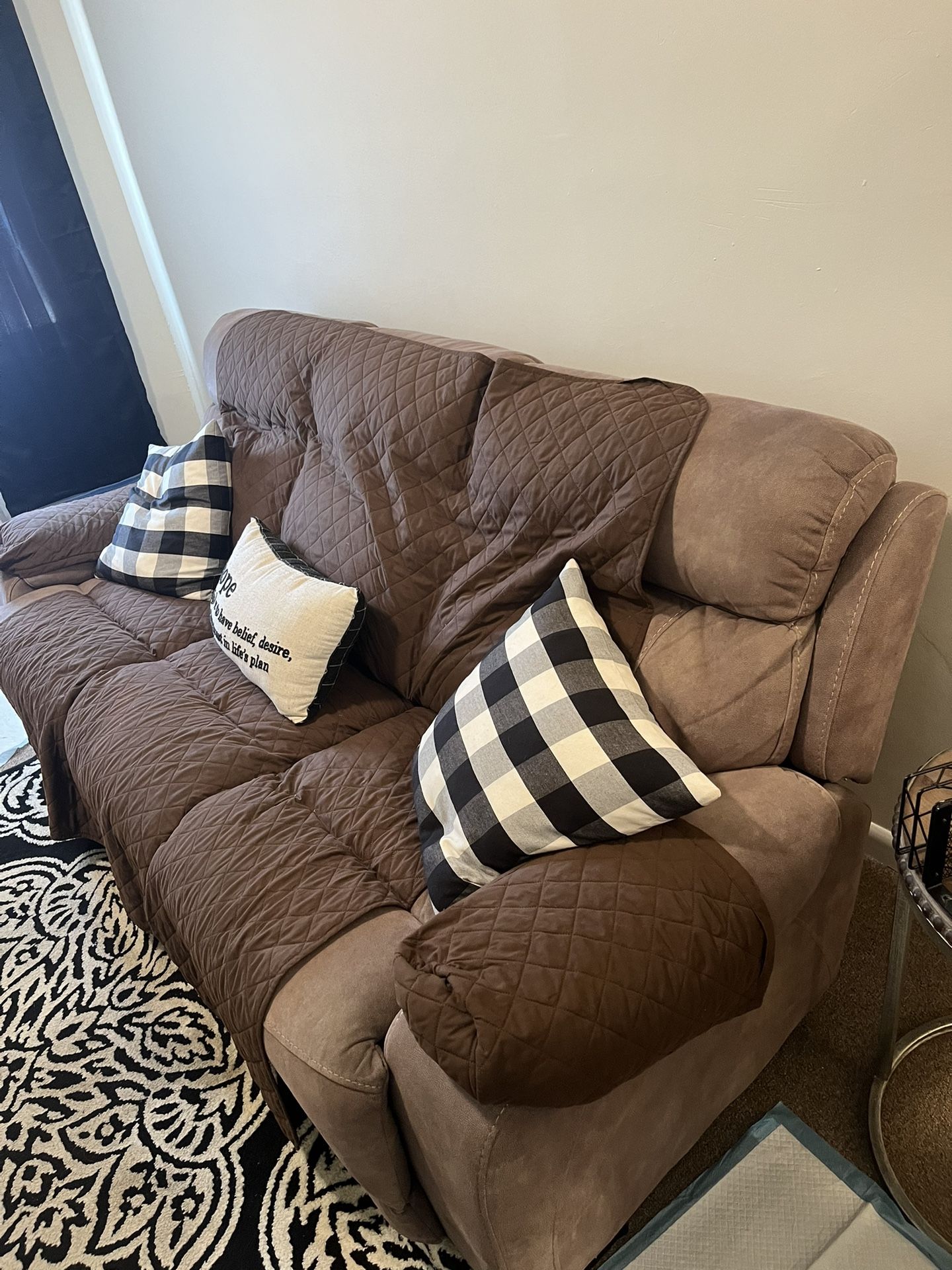 Nice Automatic Recliner Couch (CHEAP!)