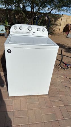 White electric washers