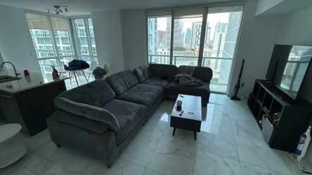 Corduroy 4-Seat Sectional