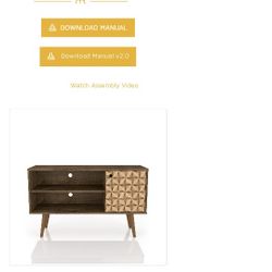 Tv Stand And Two End Tables