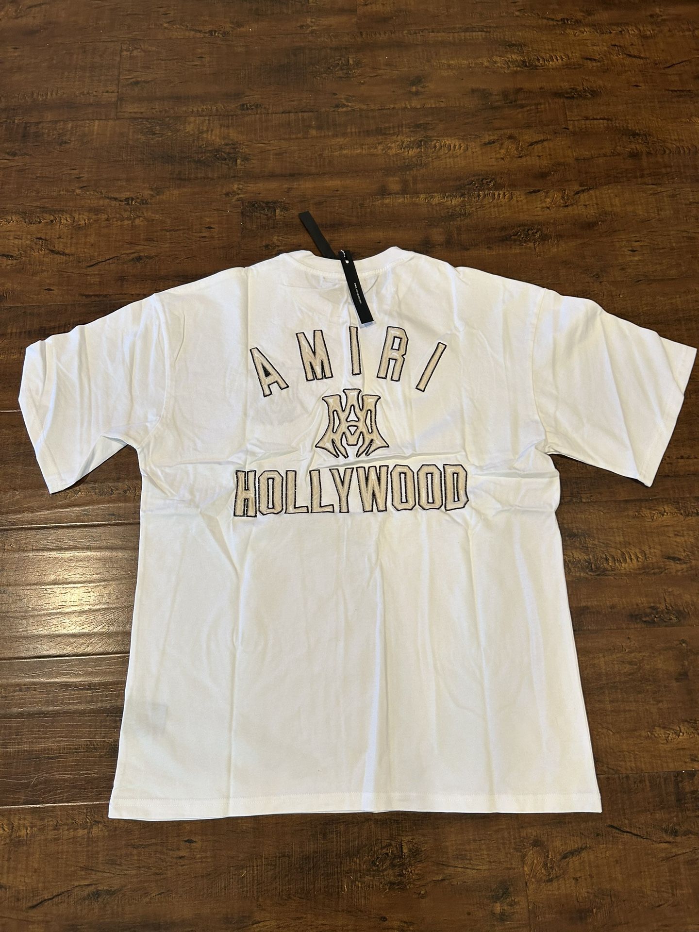 Amiri White Hollywood T-Shirt ( Size S M L XL ) Available