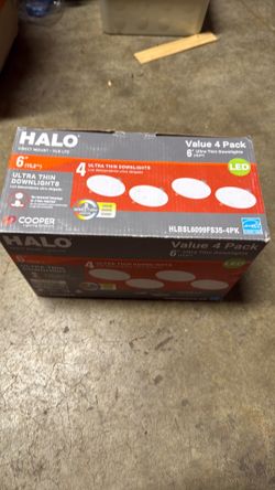 New in box 6” downlights