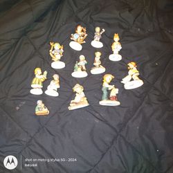 Set Of 11 Hummel Figurines 