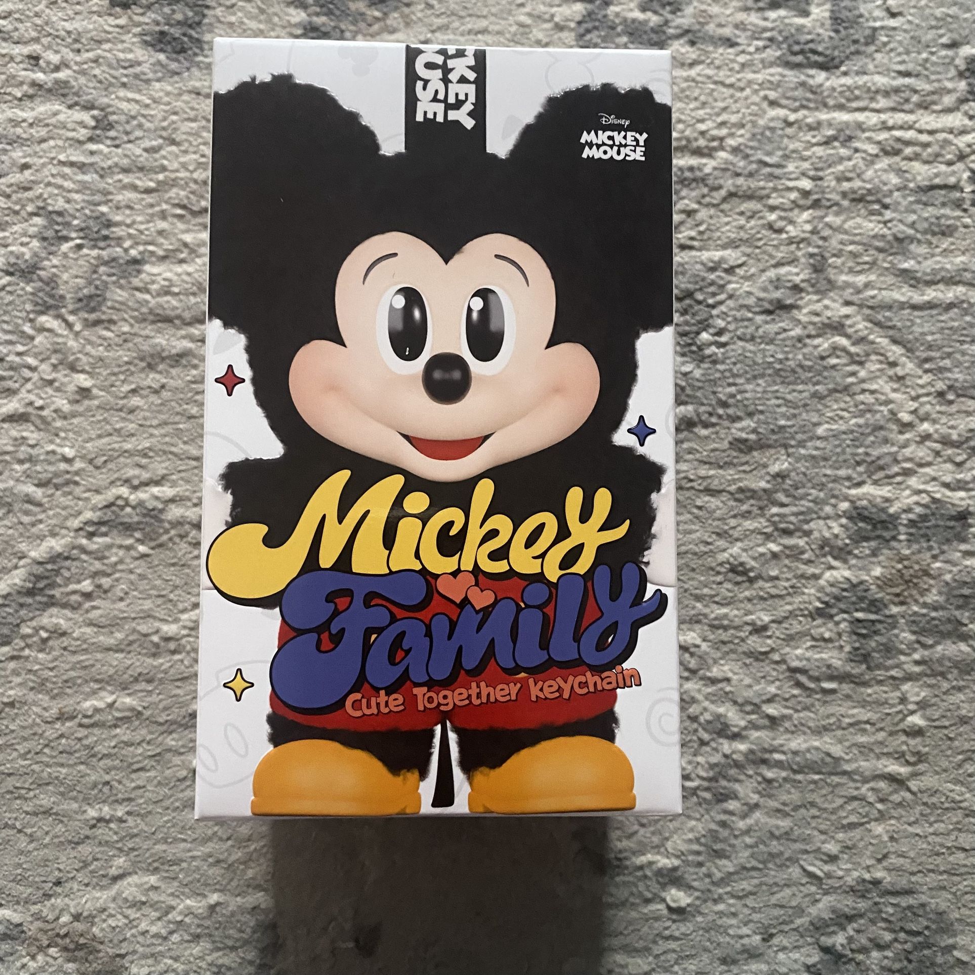 Mickey Family Cute Together Keychain