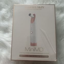 Trophy Skin MiniMD - Mini Handheld Microdermabrasion System - Improves Texture and Skin Tone
