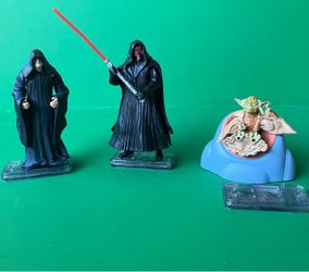 90s Hasbro Star Wars Episode 1 Action Figure Lot Yoda Darth Maul Darth Sidious