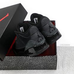 Jordan 3 Black Cat 11.5 DS