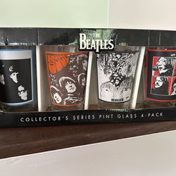 The Beatles Collector Glasses