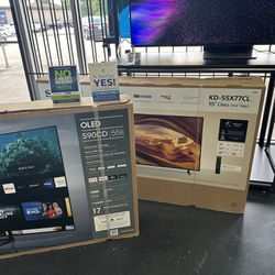 55”Sony Bravia X77Cl 4K Smart Tv