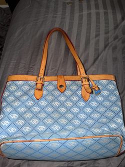 Dooney and bourke Denim Blue shoulder bag tote