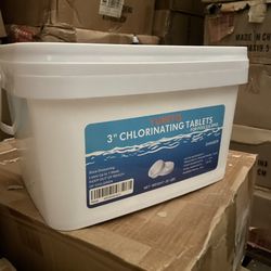22lb 3” Swimming Pool Chlorinating Tablets Chlorine Tablets Tabs