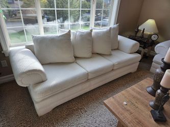 8 Foot Pillow Back Sofa