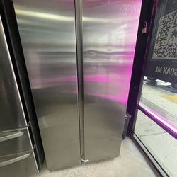 Samsung Plain Face Side By Side Refrigerator-Counterdepth 