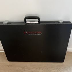 Travel photo booth product photography studio