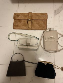 5 LADIES BAGS
