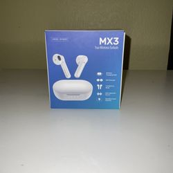 New MX3 True Wireless earbuds
