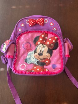 Minnie Mouse toddle backpack