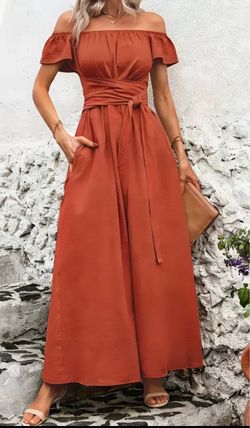 New maxi off shoulder dress Sz M
