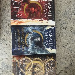 Hardcover Crescent City Novels 1-3 By Sarah J Maas 