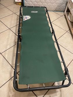 Portable camping bed