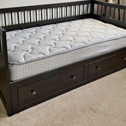 Twin Bed With Matress 
