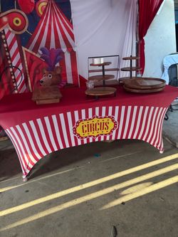 Circus table cover