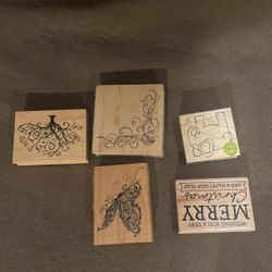 Wood Stamps/ Ink Pads