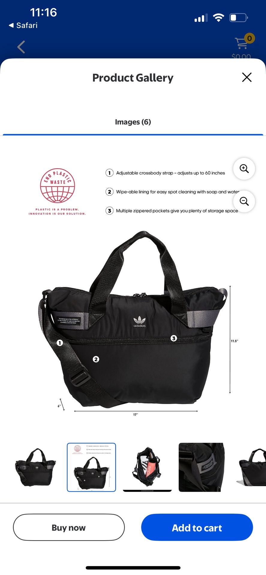 Adidas Gym Bag