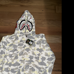 Hoodie bape full zip up