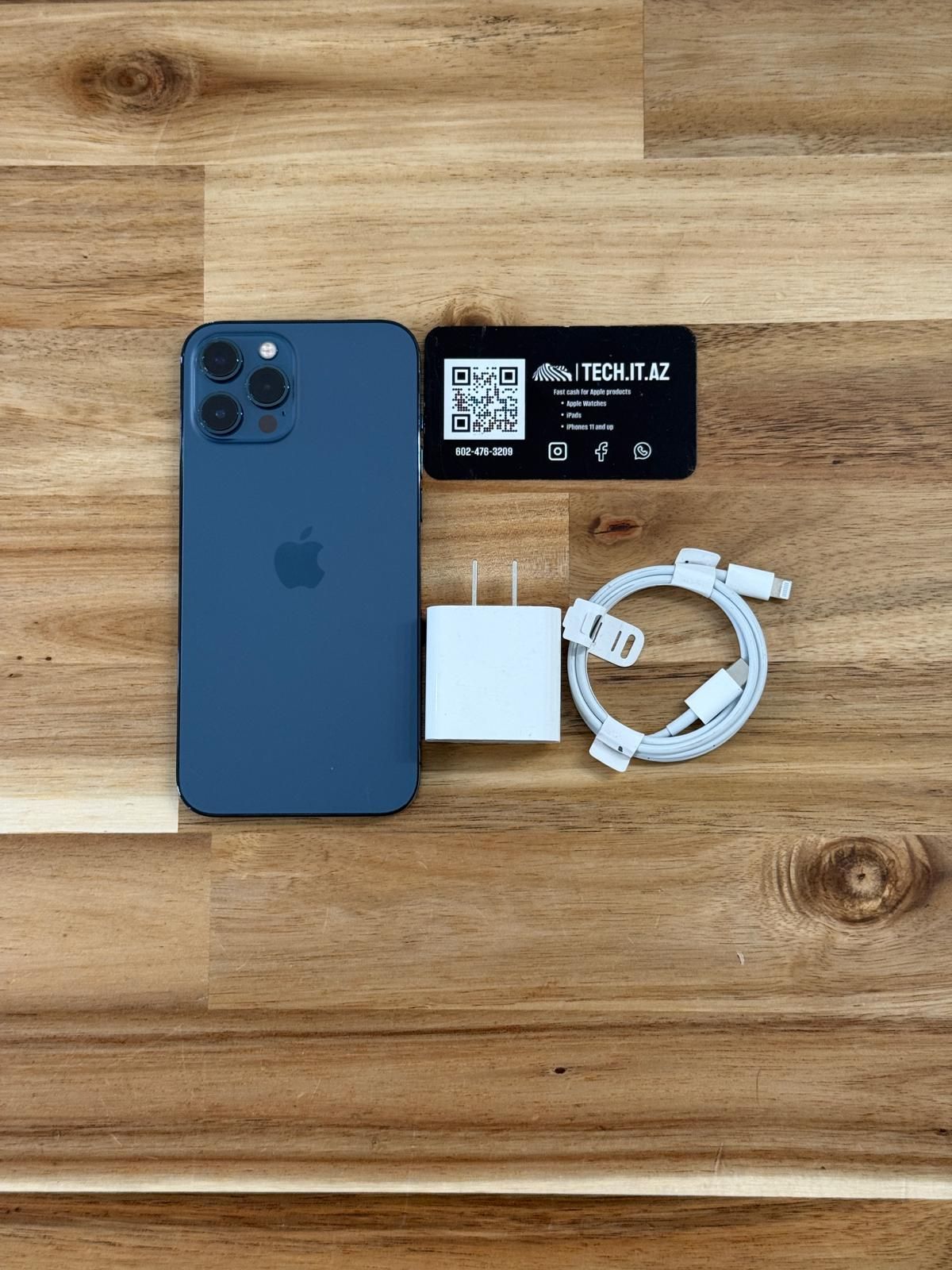 📱 iPhone 12 | 256GB | Pacific Blue | Unlocked (Any Carrier)