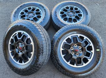 18” Toyota Tacoma/4Runner TRD 2025 OEM Wheels and Tires