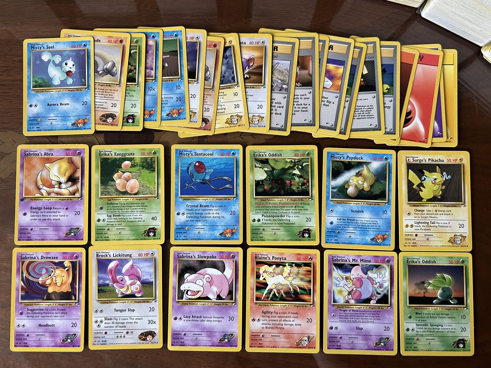 Pokémon gym heroes lot of 32