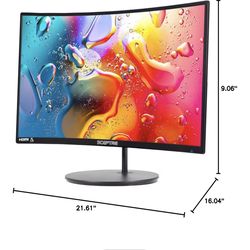Sceptre 24” curved monitor