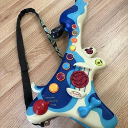 B woofer hound dog guitar