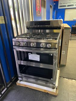 Samsung stainless steel double door range