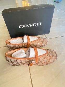 Coach Crystal flats \ Sculpted C ballerinas
