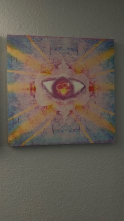 “Ethereal Light Portal” Abstract Spiritual Canvas