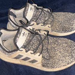 Adidas shoes trainers white and grey Men’s Size 12 