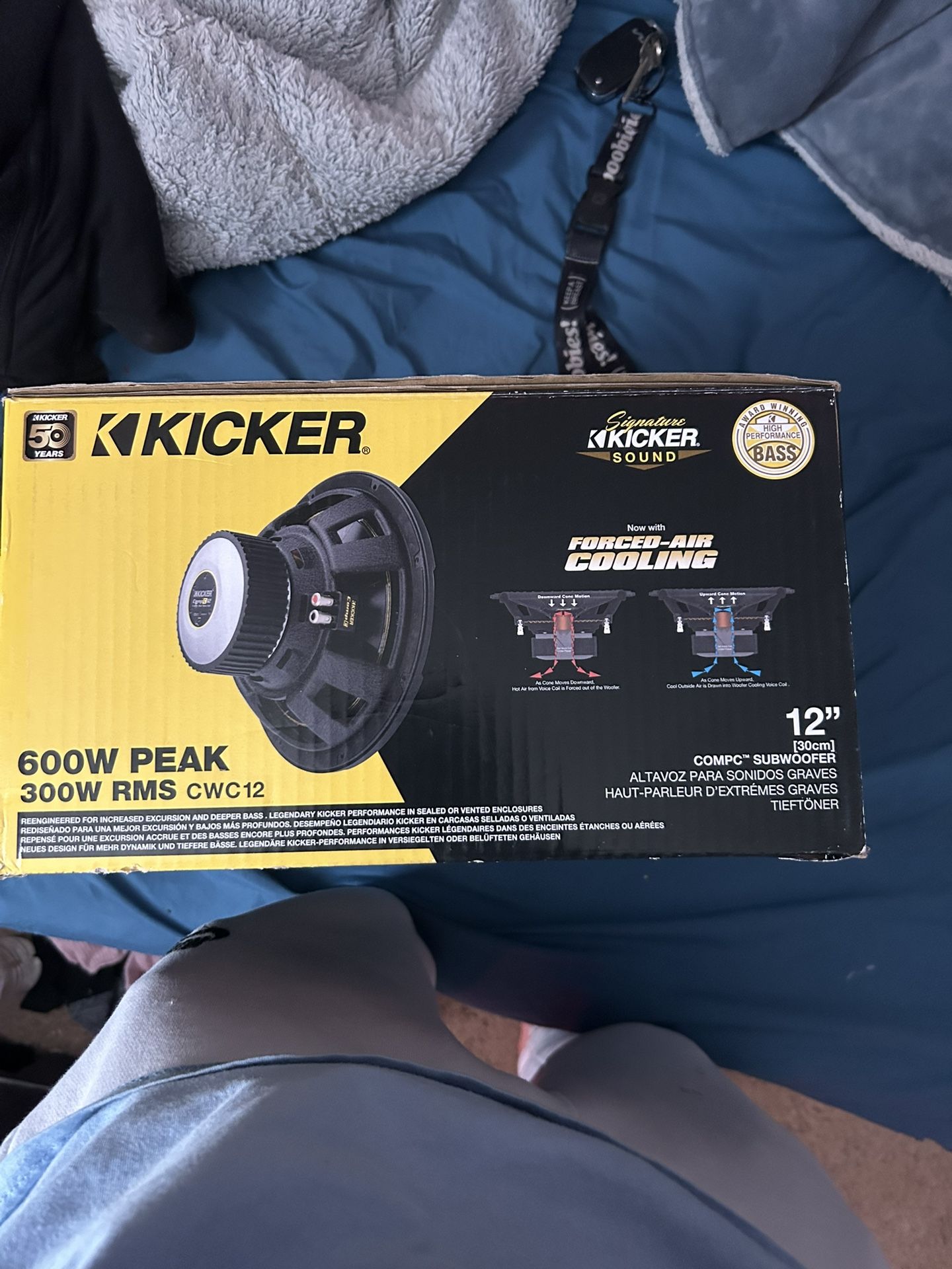 600w 300w Rms Kicker Comp C