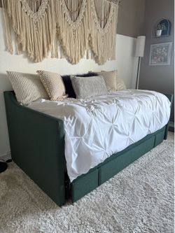Dark Green Sofa Bed