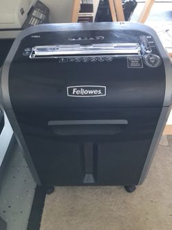 Fellowes shredder 79ci