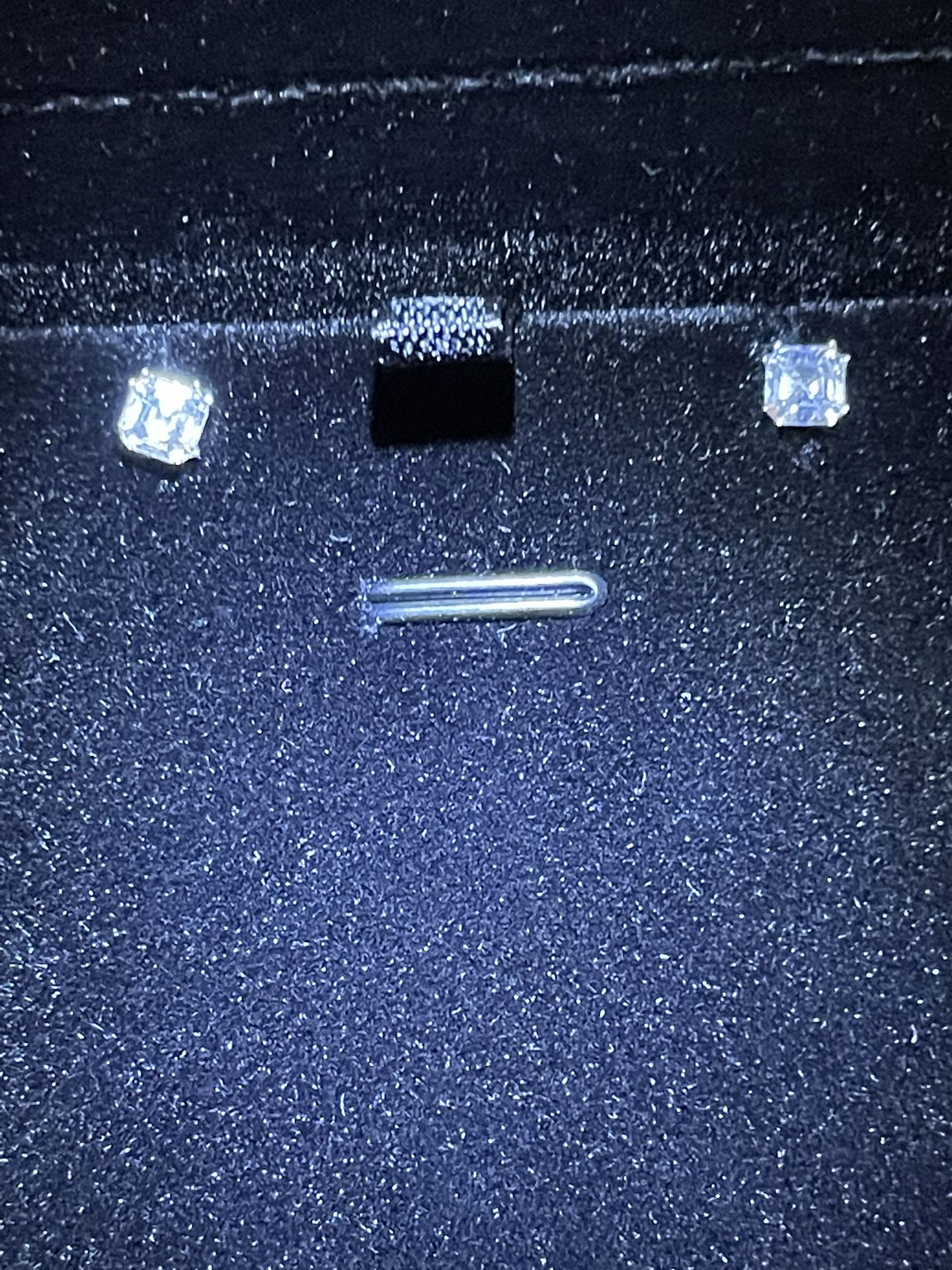 Sterling Silver Moissanite Earrings 