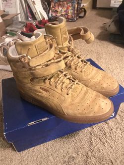 Puma Ski High Winterized size 7 buttery suede:)