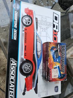 TEAM ASSOCIATED DR10 DRAG CAR WITH MOTOR AND ESC