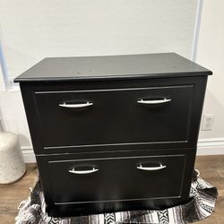 Black Cabinet/ Filing Cabinet