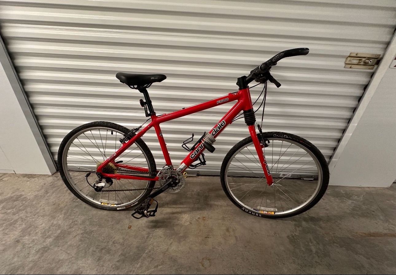 Cannondale F500 CAAD2 Mountain Bike Viper Red - Immaculate Condition, Well Made