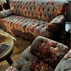 Vintage Couch  & Chair 